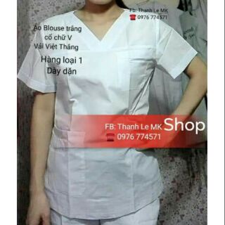 Bộ đồ Áo Blouse chất Lon Mỹ -chuẩn đẹp- Hàng có sẵn