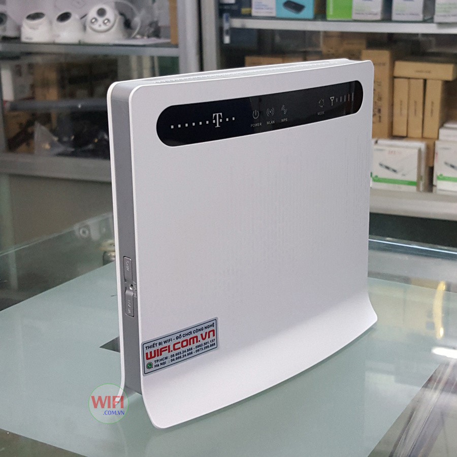 Huawei B593 - Bộ phát Wifi 3G/4G LTE 150Mbps, Chịu tải 32 máy đồng thời