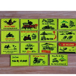 15 logo phượt , logo phản qung , tem xe