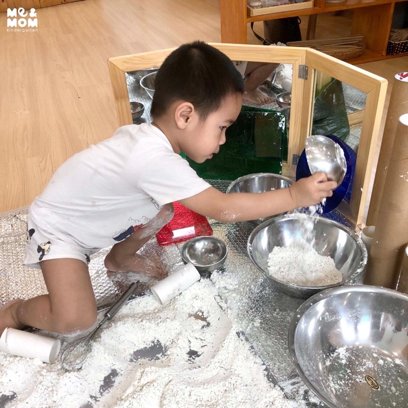 Gương Để Bàn Gương Gỗ Đa Chiều Ba Cánh
