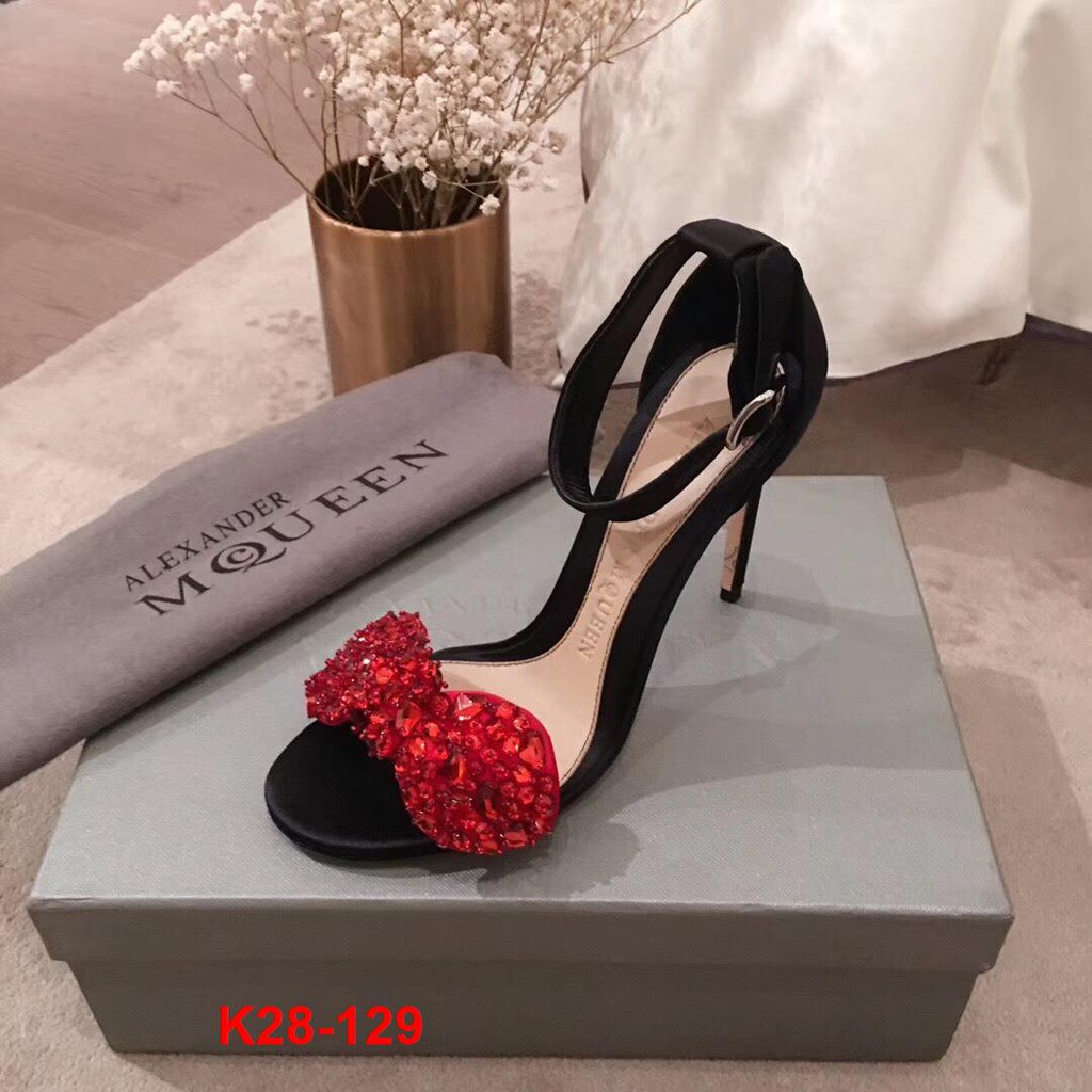 K28-129 Alexander Mcqueen sandal cao 10cm siêu cấp