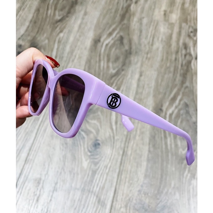 Mắt kính nữ  BURBERRY Hồng tím nhẹ, form xinh dễ đeo 🥰