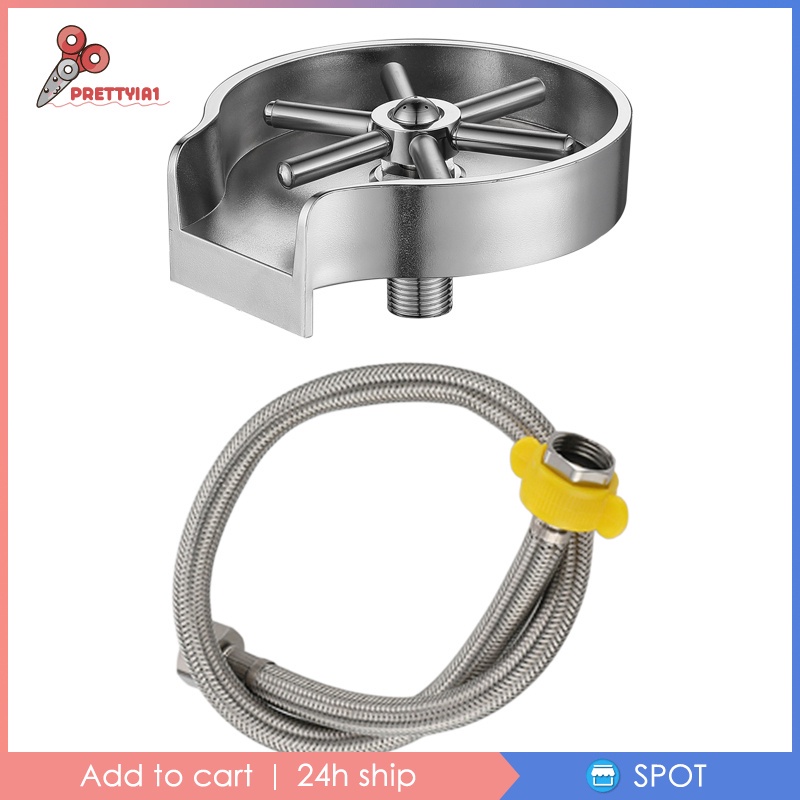 [Prettyia1] Dụng Cụ Làm Sạch Cốc Thủy Tinh Cho Bồn Rửa Nhà Bếp