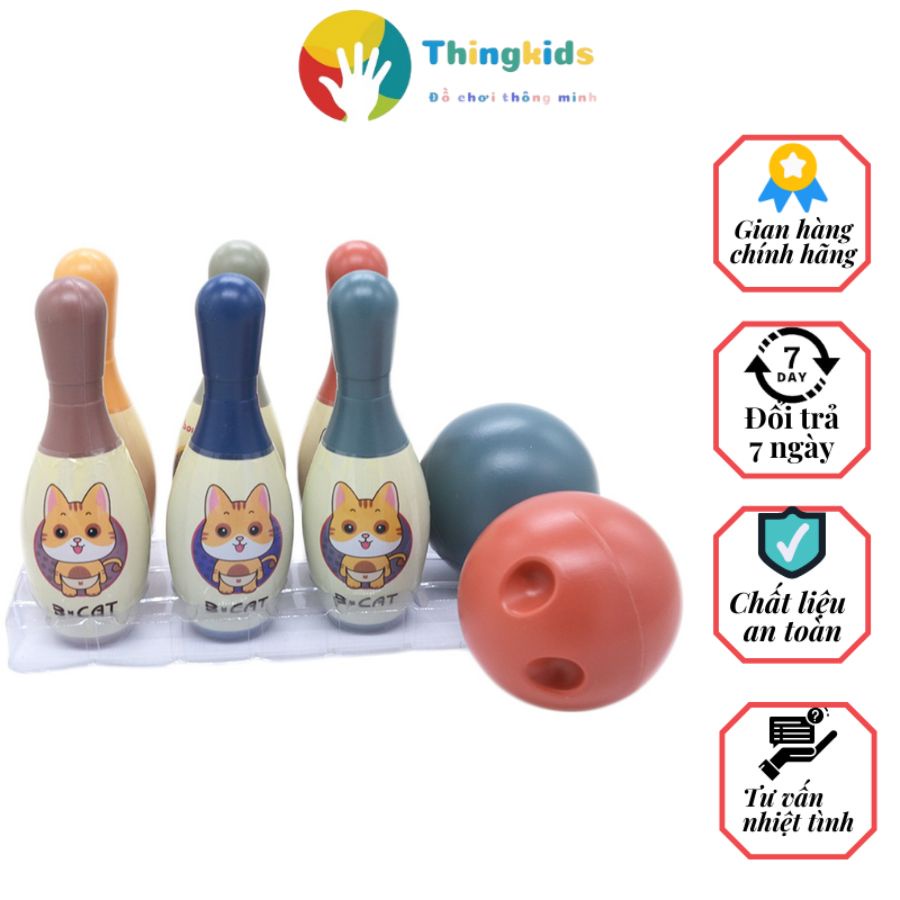 Đồ chơi Bowling cho bé, đồ chơi vận động cho trẻ - Thingkids