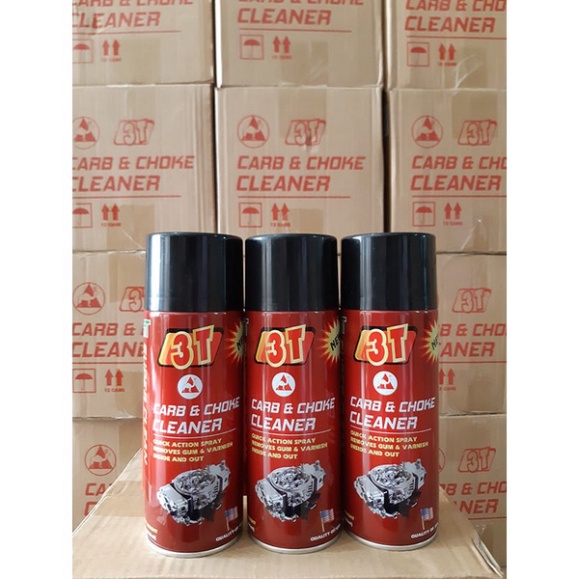 Xịt chế 3T 🔥 Freeship 🔥 Chai Xịt & Xúc Bình Xăng Con,Rửa Họng Ga, Rửa Xy Lanh, Vệ Sinh Kim Phun 3T công nghệ Mỹ - STOTVN