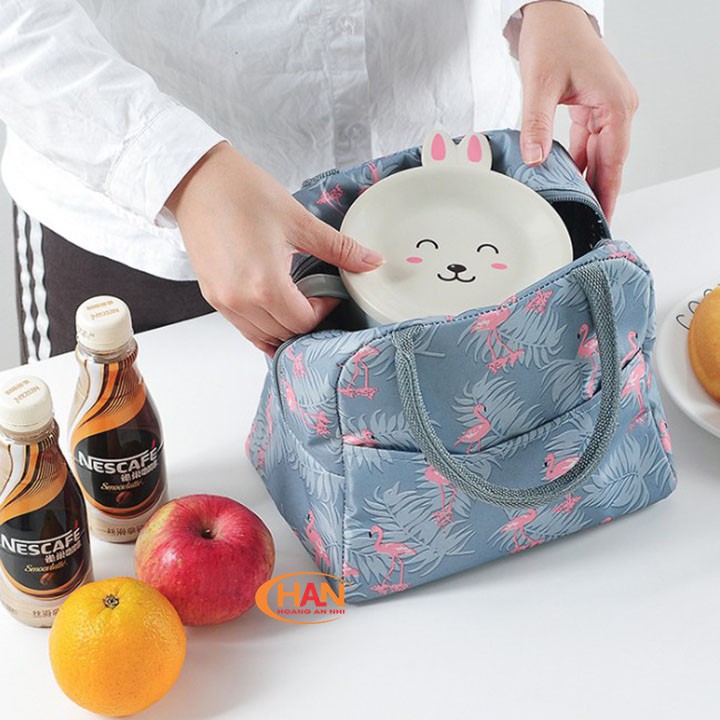 Túi đựng hộp cơm giữ nhiệt - Túi xách đựng đồ 2 lớp chống thấm tiện dụng | BigBuy360 - bigbuy360.vn