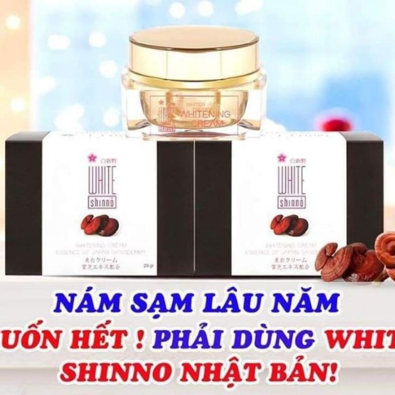 Bộ 5 kem dưỡng da White Shino