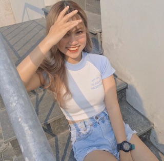 Croptop thêu