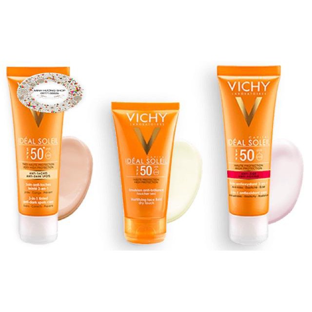 Kem chống nắng  VICHY SPF50+++ ko gây bết rít