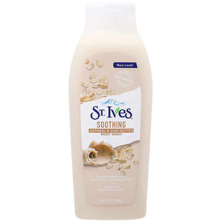 Sữa Tắm St.Ives 100% Thiên Nhiên 400ml &amp; 709ml