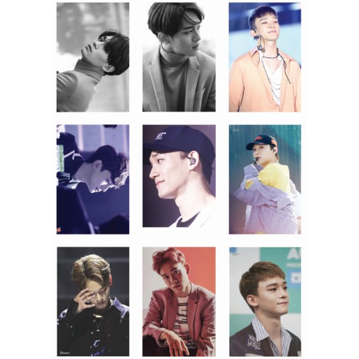 Lomo card 81 ảnh thành viên EXO - CHEN