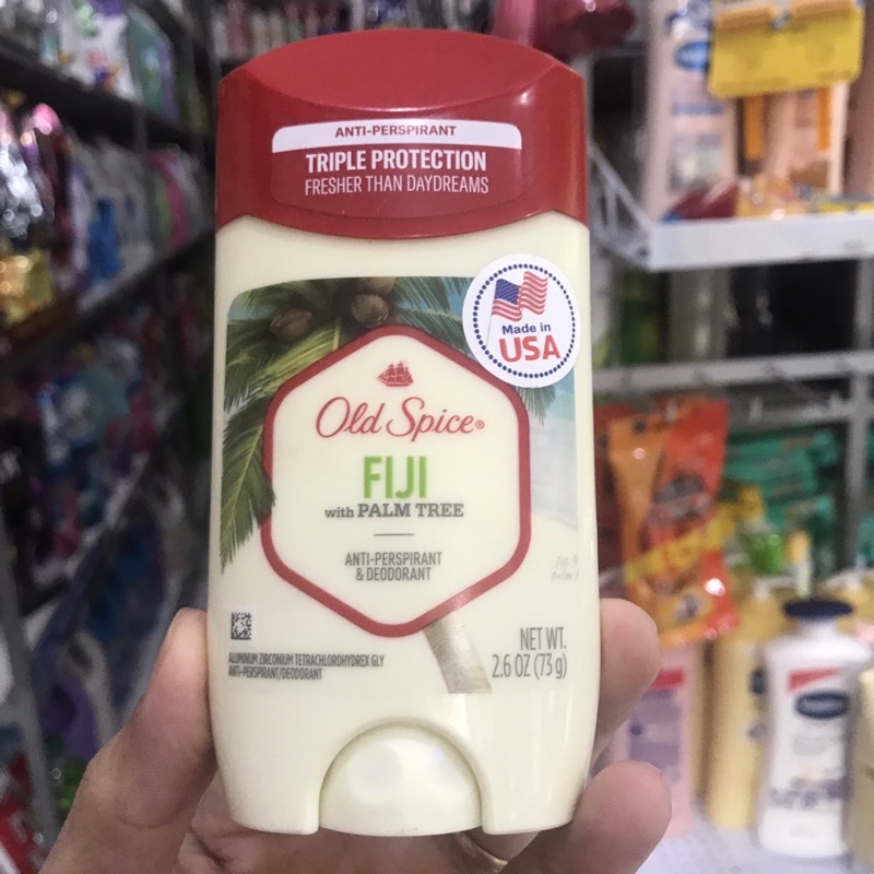 Sáp Khử Mùi Old Spice Fiji with Sandalwood Anti-Perspirant &amp; Deodorant 73g