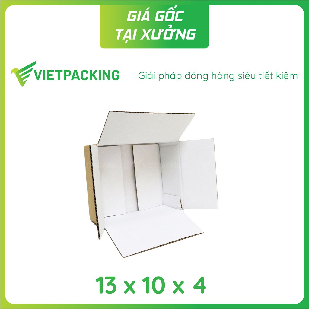 13x10x4 - 50 hộp carton nhỏ tiện lợi V055