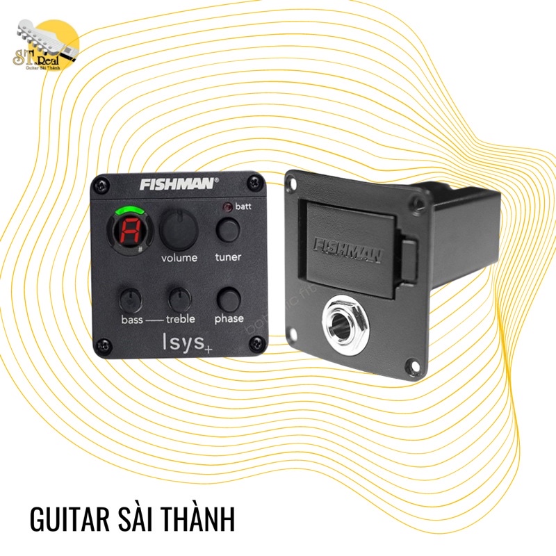 Bộ Khuyếch Đại Âm Thanh EQ ST.Real Guitar Sài Thành mã ISY Fishman