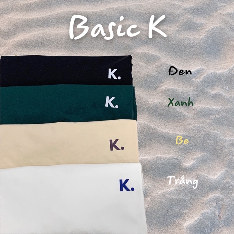 [T5] Áo phông cộc tay KIM - Basic Tee K. 2022