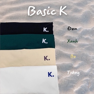 Áo phông cộc tay kim - basic tee k. 2022