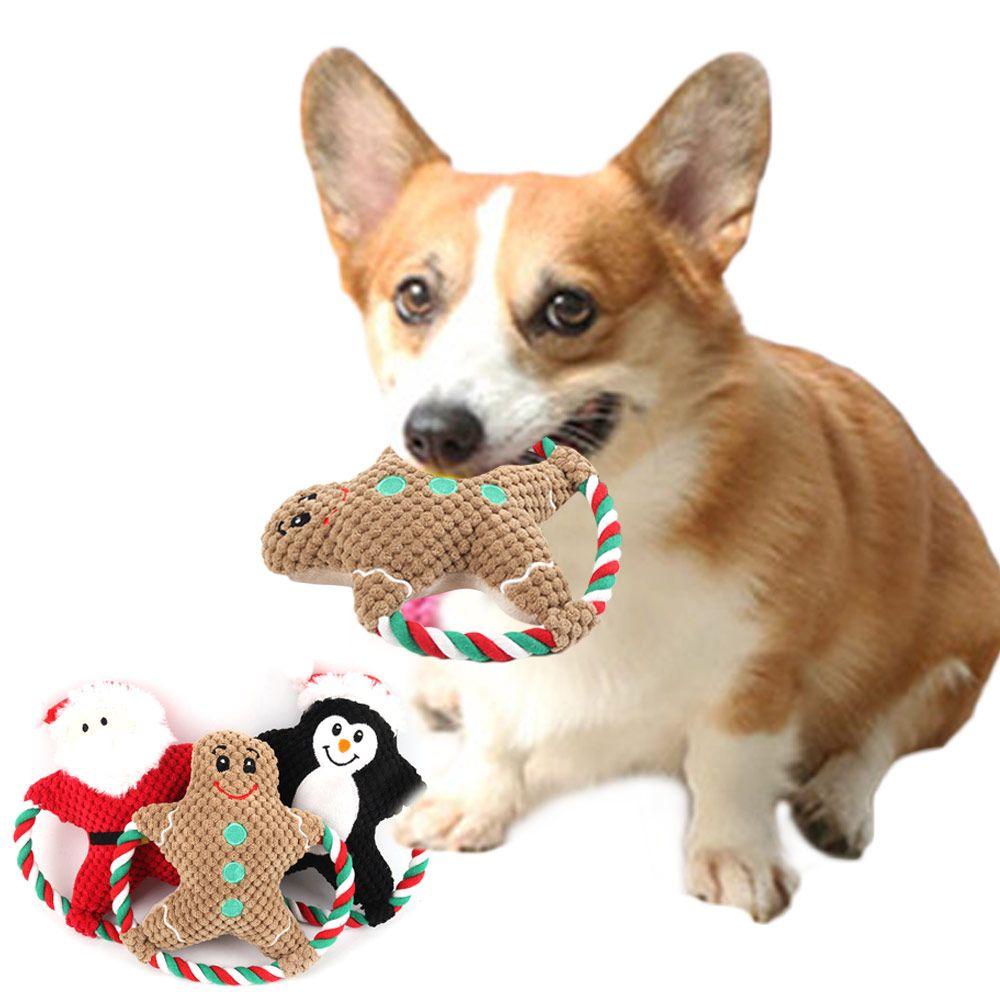 YNATURAL Đồ Chơi GặM HìNh Ông Già Noel / Chim CáNh CụT Cho Thú Cưng