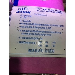 Bo công suất 299w