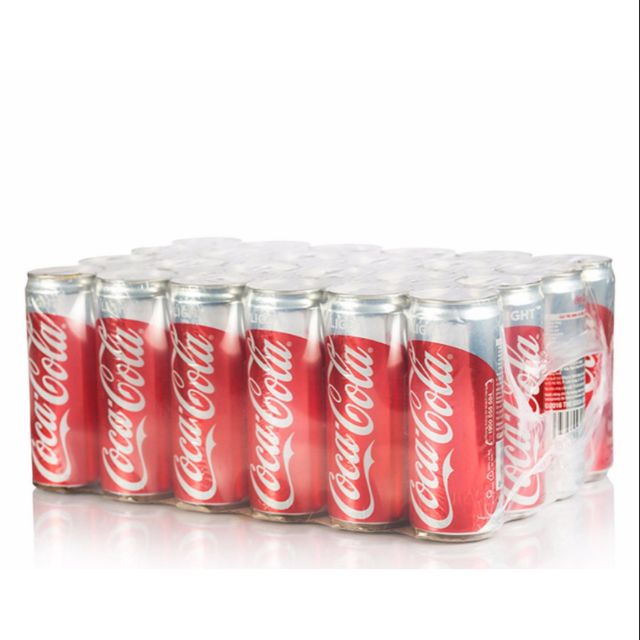 [TK MỚI GIẢM 25K NHẬP GTDEC182727] Thùng Coca Cola Light Ít đường 24 lon × 330ml