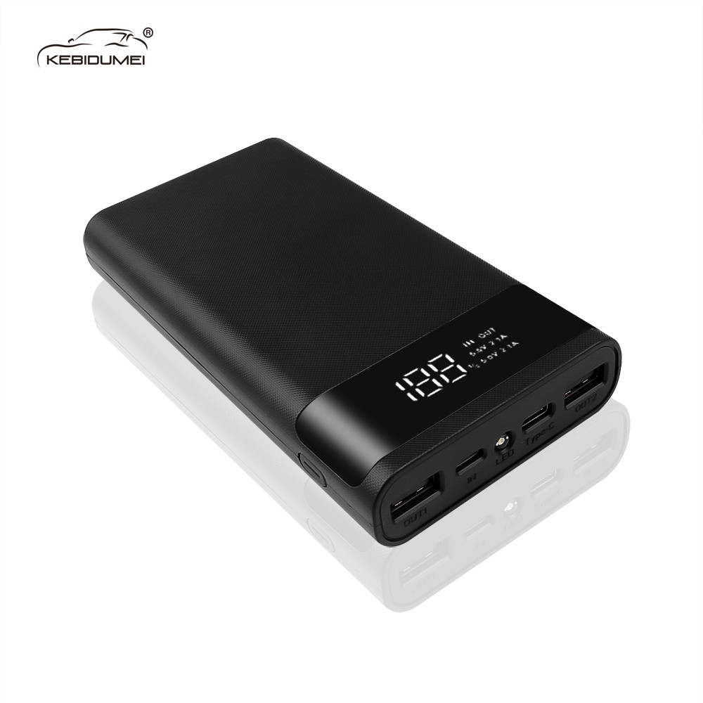 Vỏ Sạc Dự Phòng 20000mAh Hai Cổng 6 * 18650