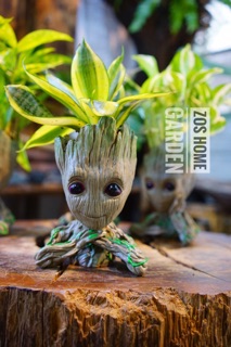 Chậu cây Groot in marvel