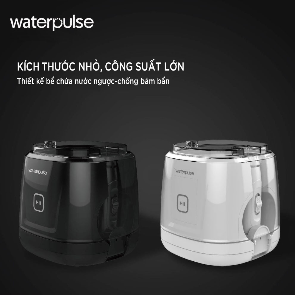 Máy Tăm Nước Gia Đình Xịt Rửa Vệ Sinh Răng Miệng Cao Cấp Waterpulse V700-Nhập Khẩu Chính Hãng
