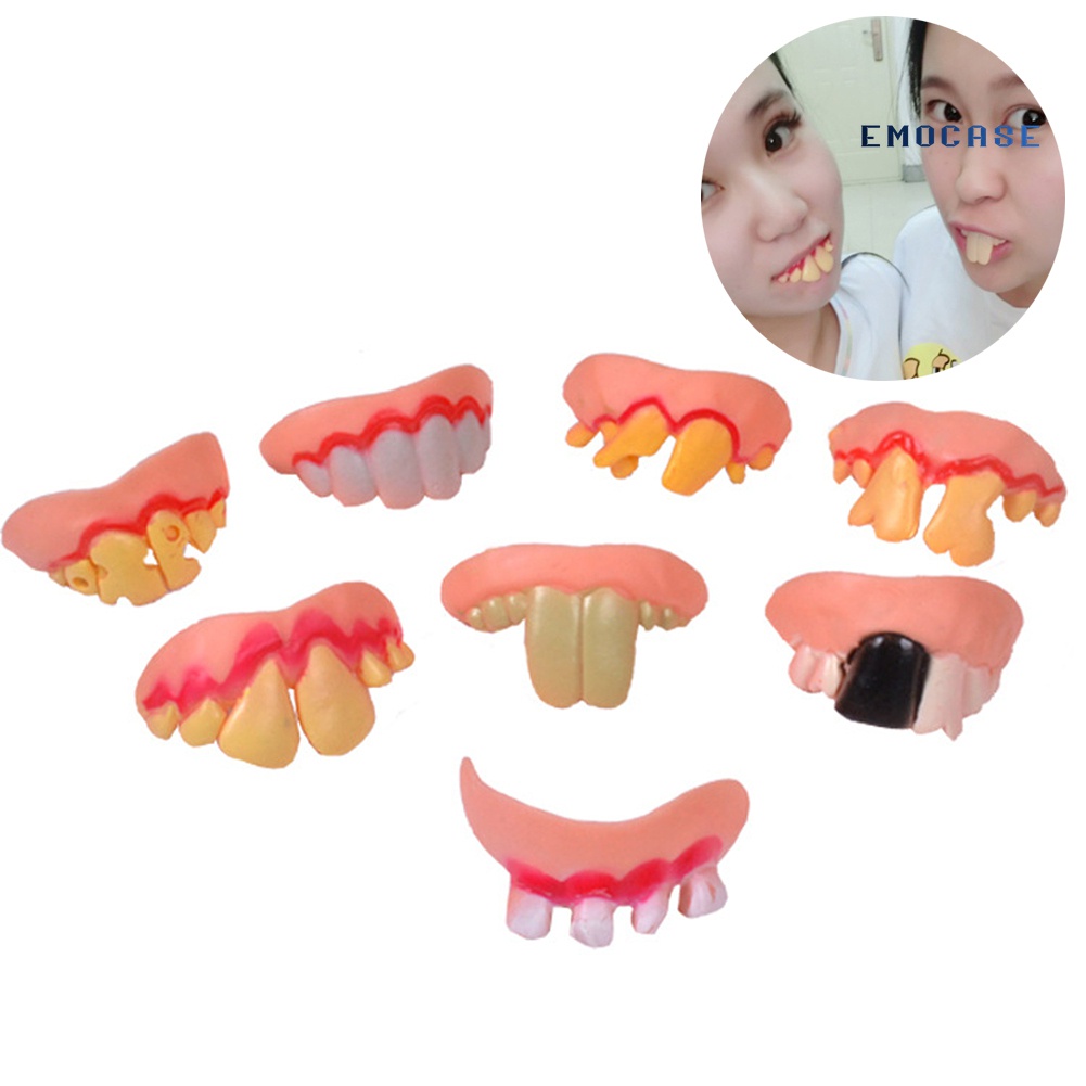 Hàm Răng Nanh Giả Hóa Trang Ma Cà Rồng