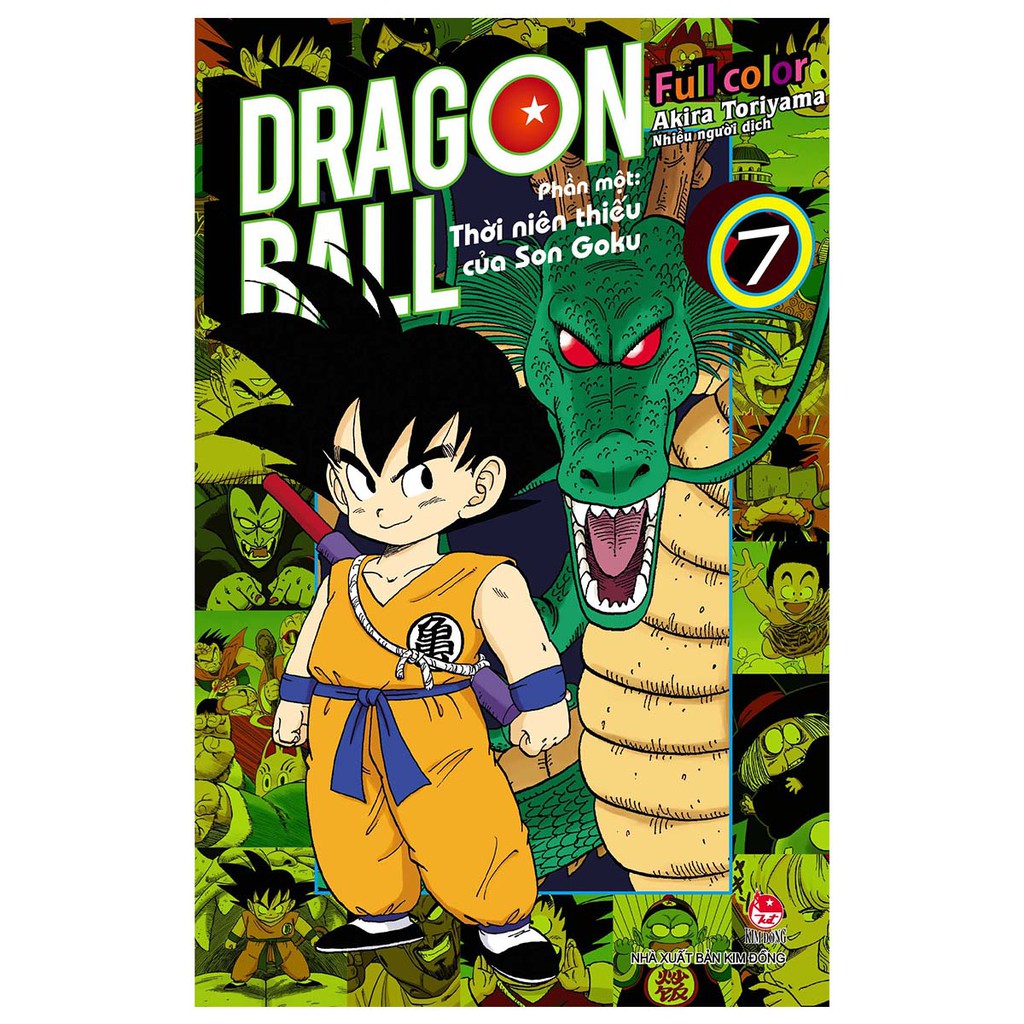 Truyện tranh - Dragon Ball Full Color - Phần Một: Thời Niên Thiếu Của Son Goku - Tập 7 [Tặng Kèm Bookmark]