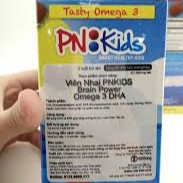 Kẹo Dẻo Bổ Sung Omega 3-DHA PNKIDS Brain Power 30 Viên-0305533