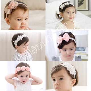 Băng đô cho bé Turban bé siêu xinh