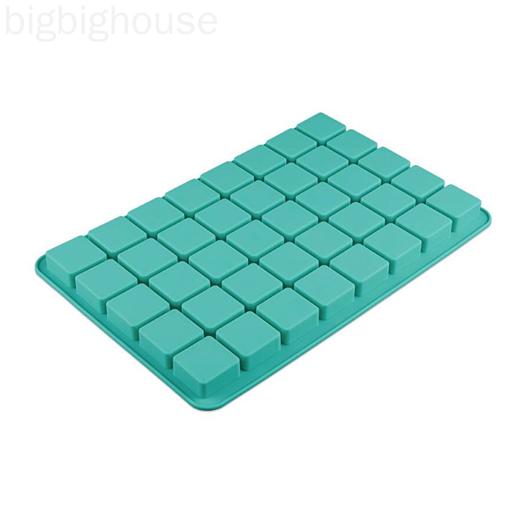 Khuôn Silicone Làm Bánh Kẹo Hình Vuông Cách Nhiệt Có Thể Tái Sử Dụng