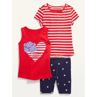 Set 3 món bé gái Oldnavy US