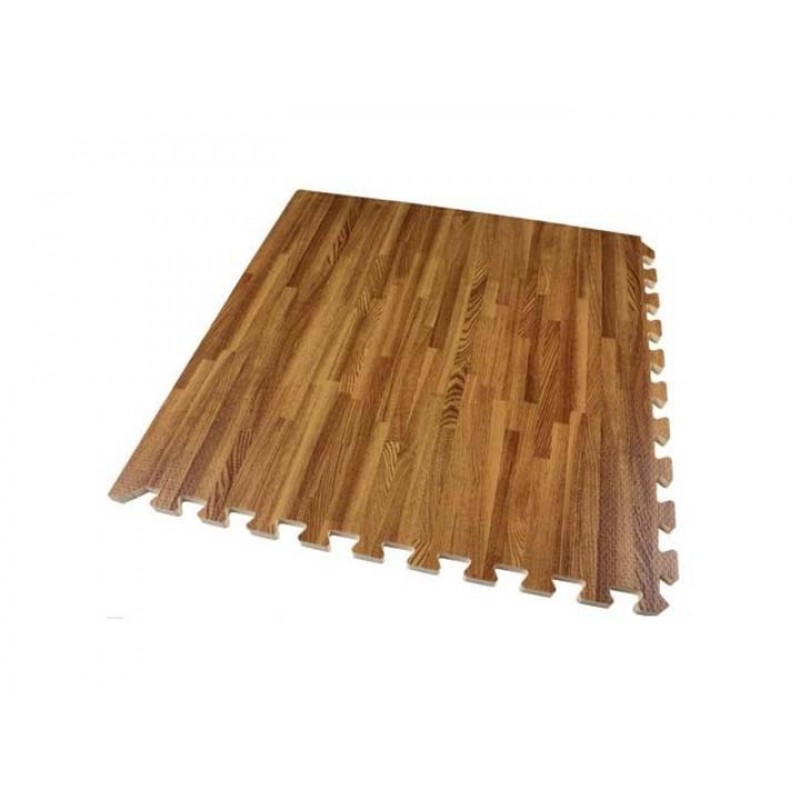 Bộ 12 Miếng Thảm Vân Gỗ 42x42cm Lót Sàn Tiện Dụng