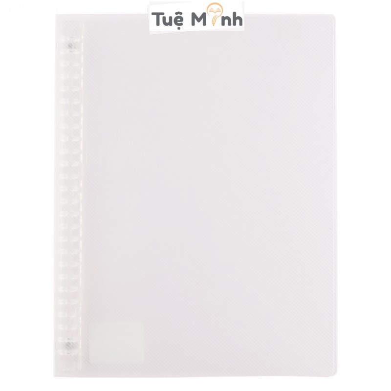 File bìa sổ còng nhựa Klong A4 30 chấu lỗ - bìa binder nhựa Klong MS 553