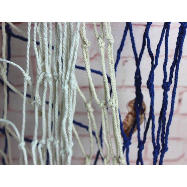 Lưới đánh cá trang trí nhiều size - Decor đồ trang trí theo phong cách biển Địa Trung Hải