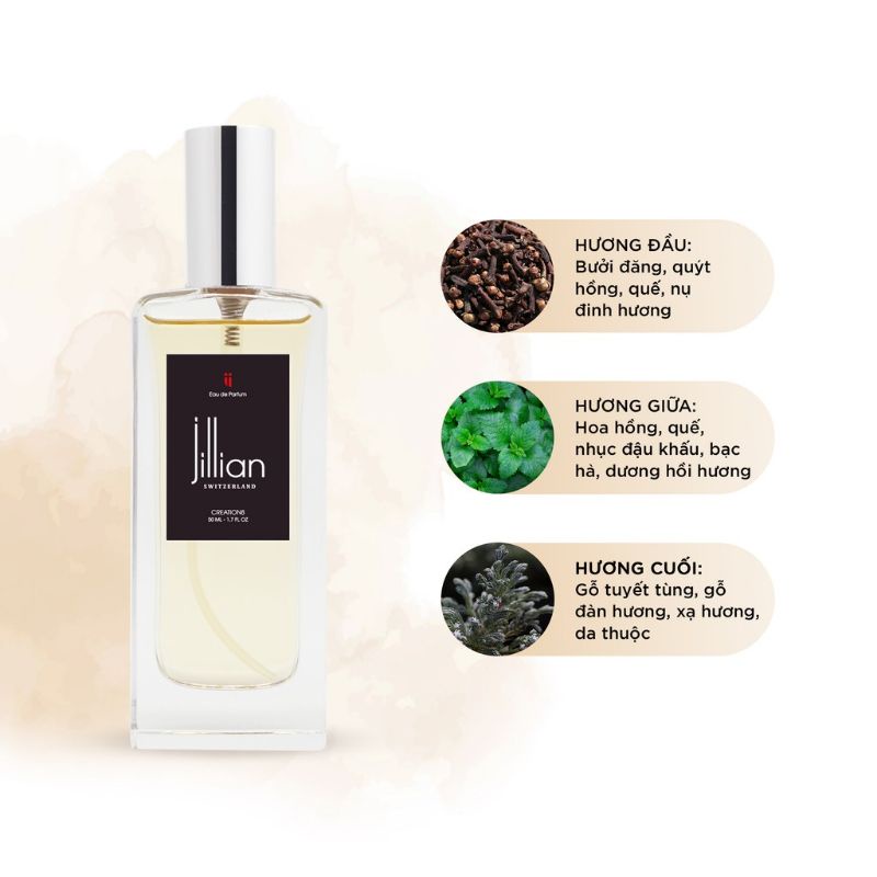 Nước hoa Jillian: Creation8 50ml