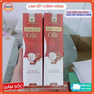 (hàng sịn) KEM TAN MỠ OLIC - Đánh tan mỡ thừa bụng, mông, đùi, cánh tay 100ml