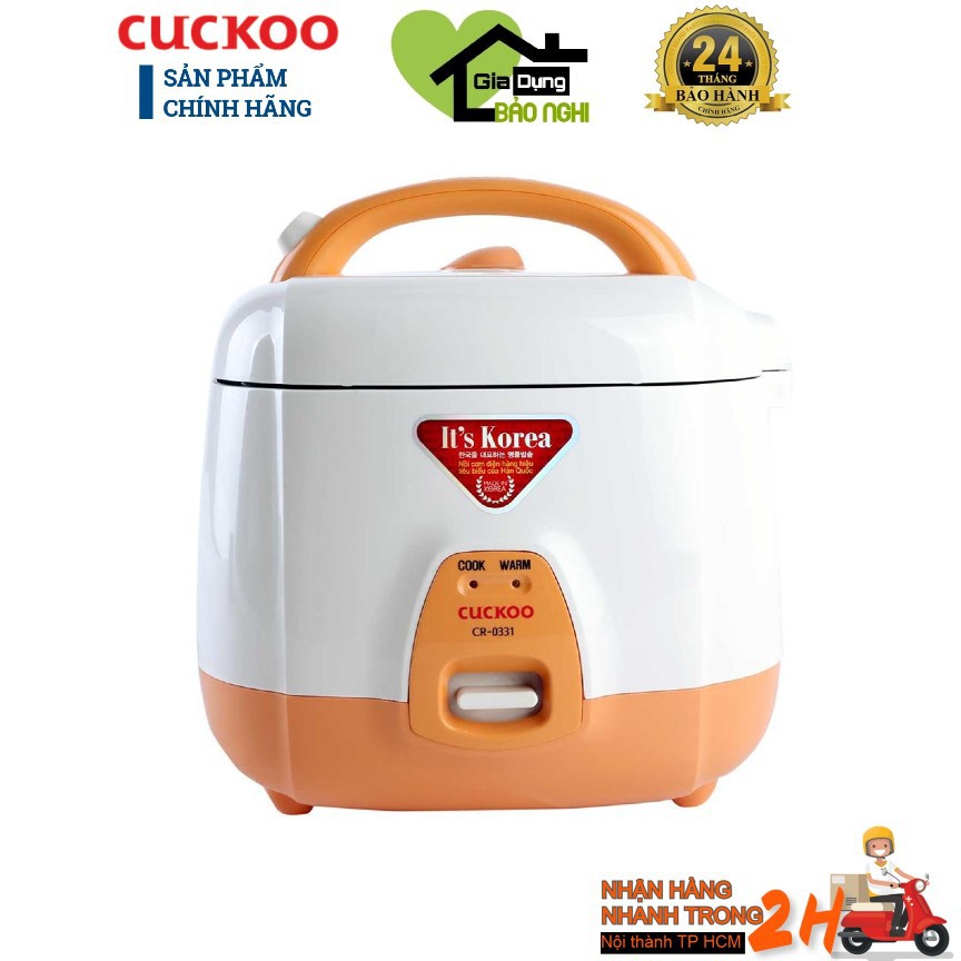 Nồi cơm điện Cuckoo CR0331 Hàn Quốc - Hàng chính hãng