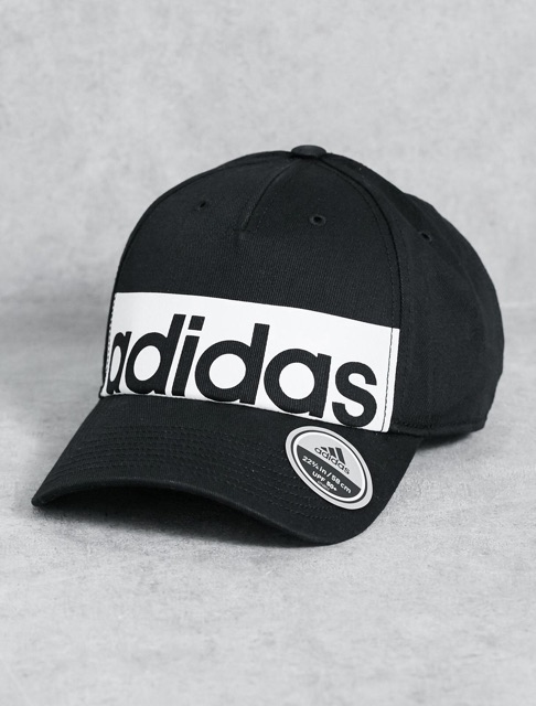 (HÀNG XUẤT XỊN) Mũ nón das đen logo chử to Classic 5-Panel Cap Linear/S98157