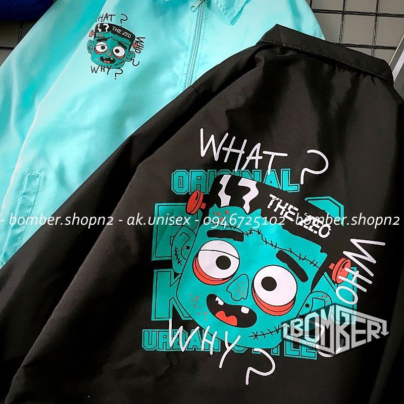 [Ảnh + Video thật] Áo khoác dù style Unsiex BG.ZEO dành cho cả nam và nữ