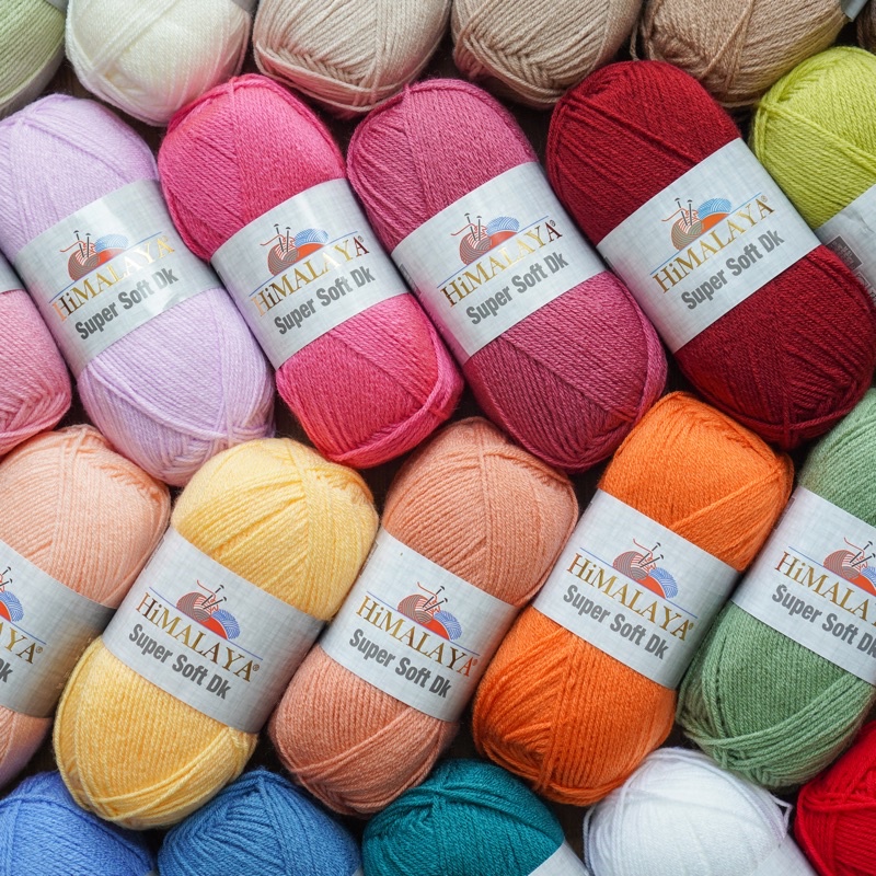 LEN HIMALAYA SUPER SOFT DK (ĐAN MÓC ĐỒ ĐÔNG/THÚ ĐAN)