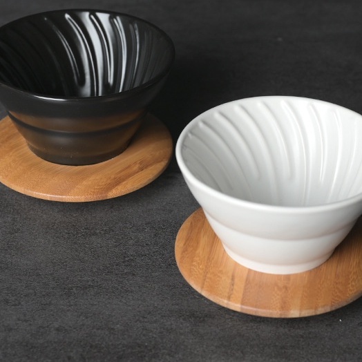 Phễu pha cà phê V60 (Gỗ gốm)