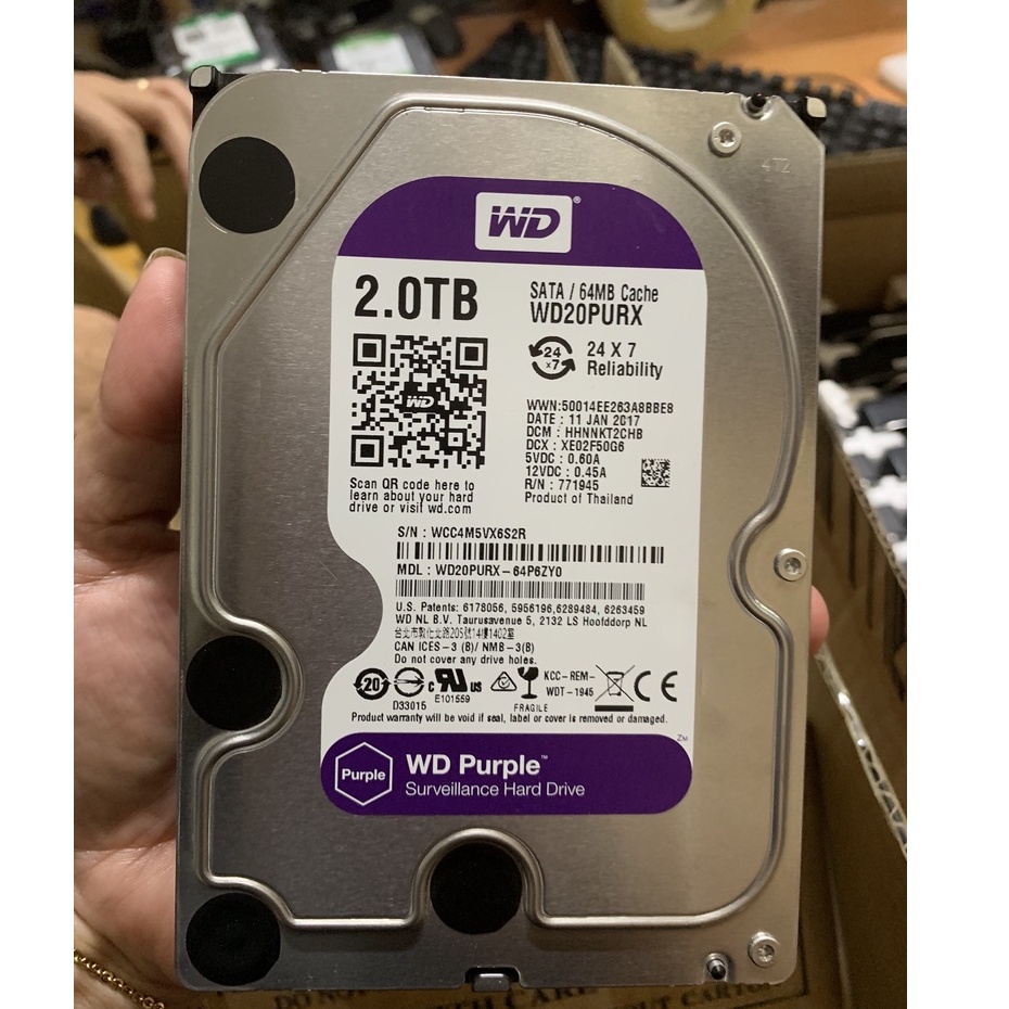 Ổ cứng HDD Seagate|Western 500GB - 1TB - 2TB - 4TB - 6TB  - Bảo hành lỗi 1 đổi 1