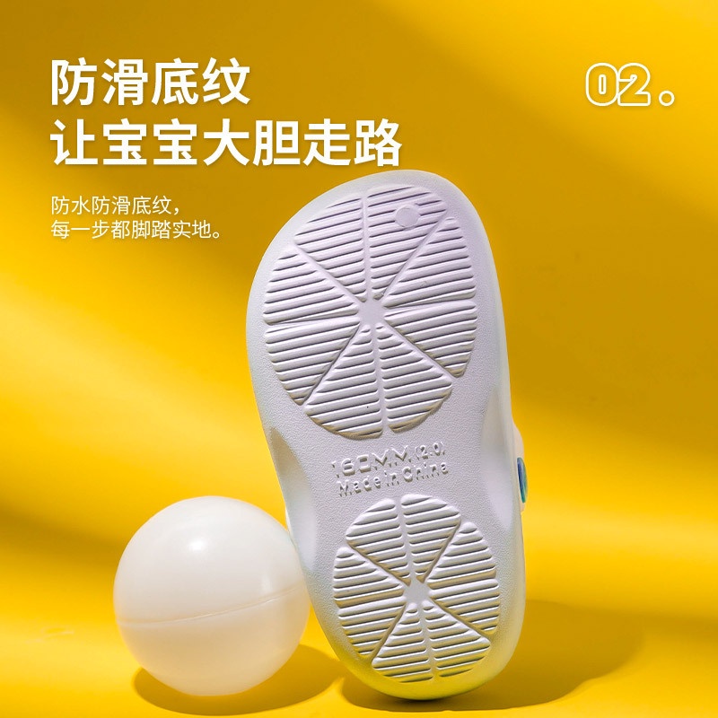 Dép Ba Lỗ Hoạt Hình Thỏ / Vịt Vàng / Khủng Long Nhỏ Phong Cách Mùa Hè Cho Bé Trai / Bé Gái