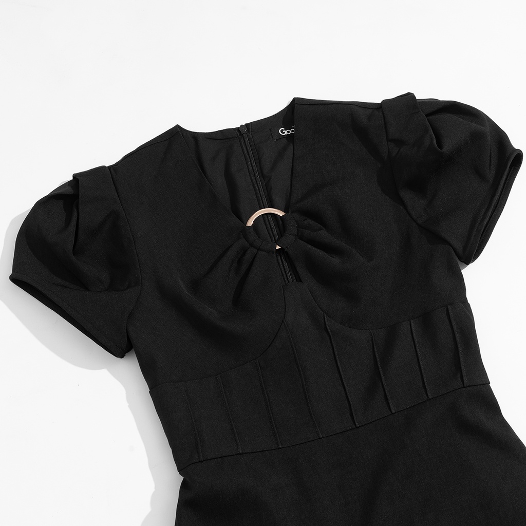 Váy Mini Tay Cách Điệu Corset Eo The Good/ Donna Dress