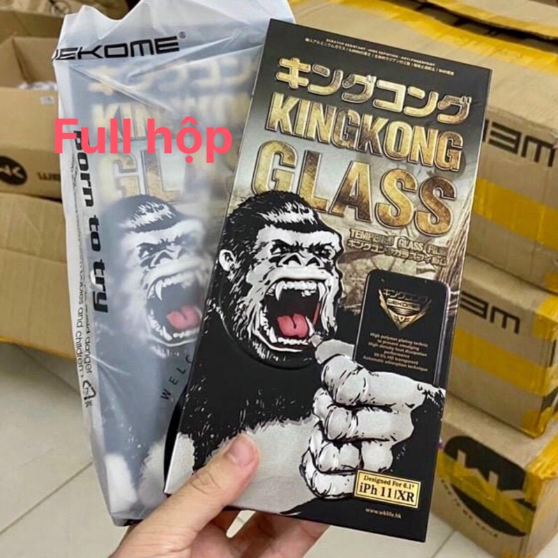 Kính Cường lực IP KINGKONG chính hãng cho IP 6 tới 12pr0max