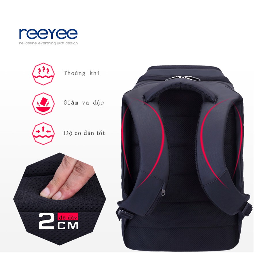 Balo laptop đa năng ReeYee – mã RY103B /103BG
