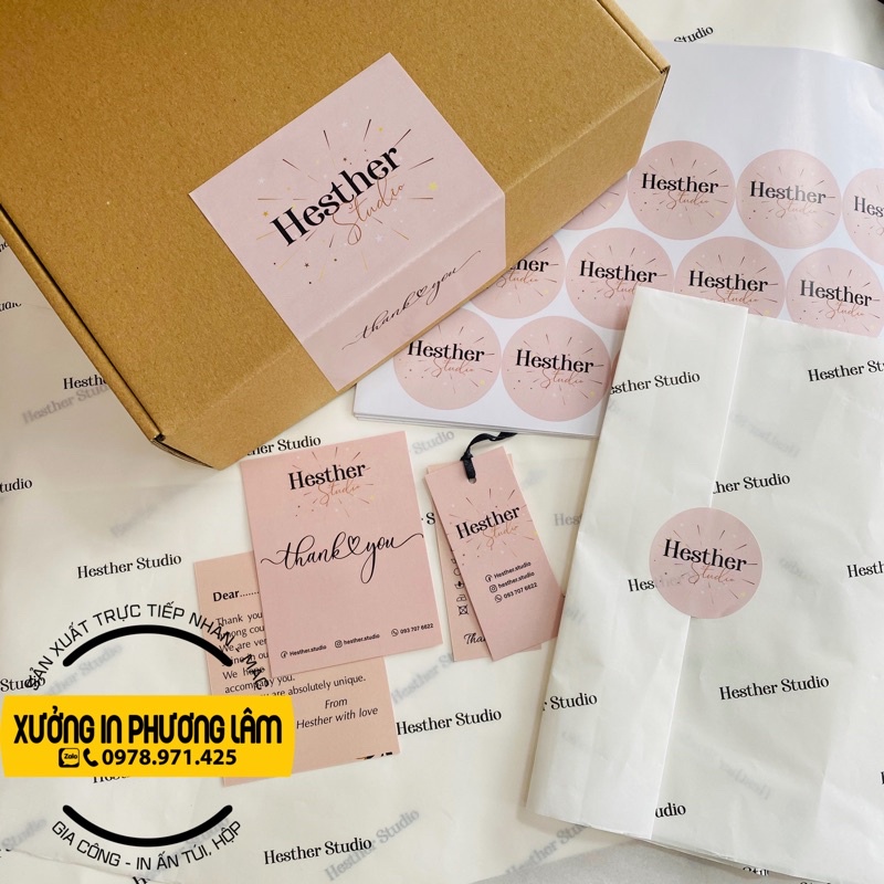 IN ẤN TAG GIẤY - THẺ TREO THEO YÊU CẦU
