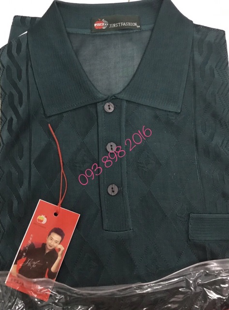 Áo Mông Tơ Ghi Nam Trung Niên hàng quảng châu nhiều màu Monta gut