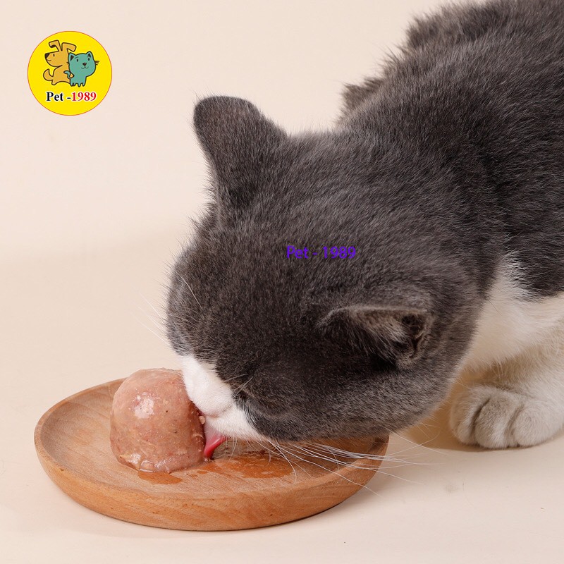 [Mã PET50K giảm Giảm 10% - Tối đa 50K đơn từ 250K]  THỨC ĂN CHO CHÓ MÈO PUDDING VỊ CÁ NGỪ Pet - 1989